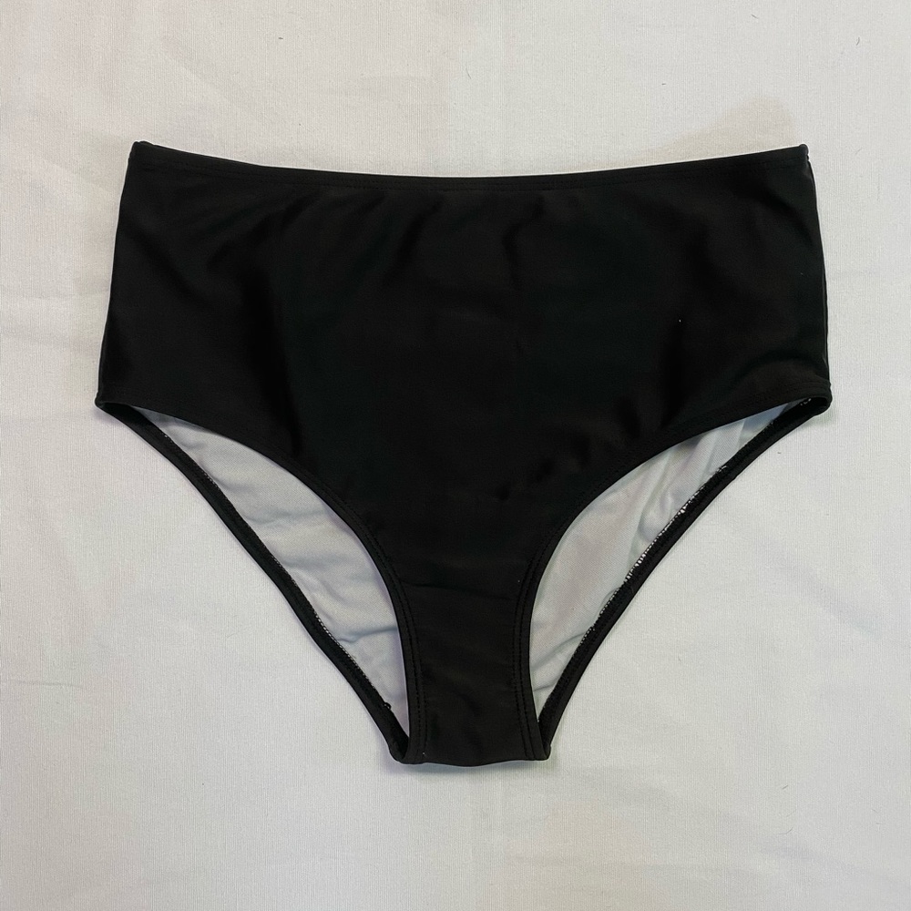 Black HighWaisted Bikini Bottoms
